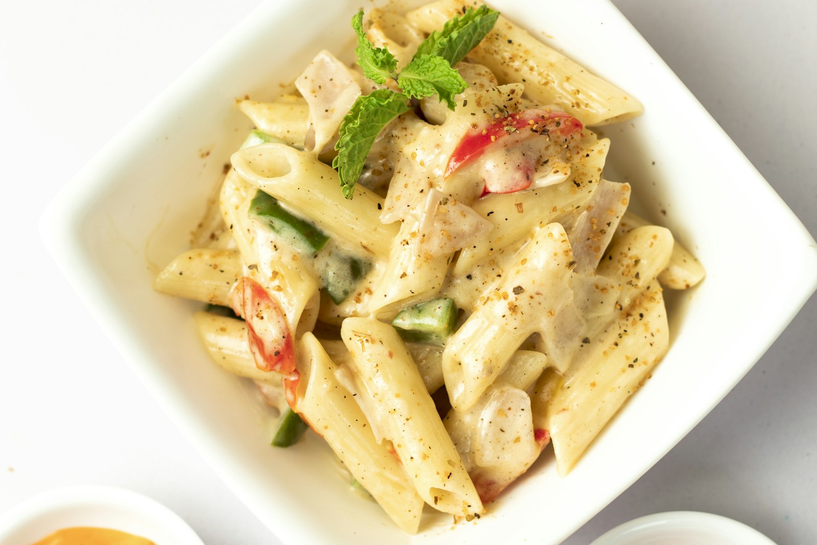 Plato de pasta fresca italiana